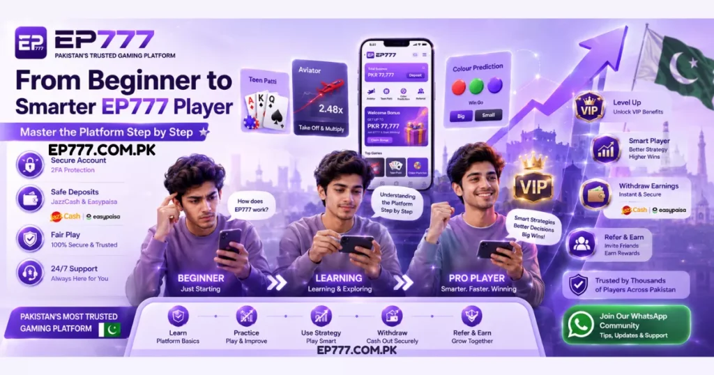 Complete Guide from beginner to smarter EP777 Game Player