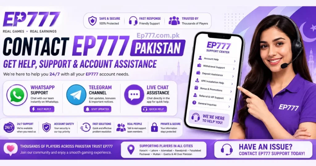EP777 Customer Supprt Contact Us